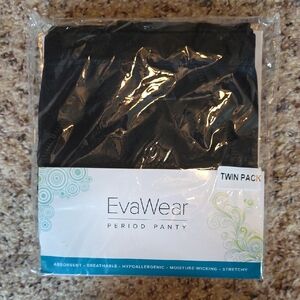 ALO Yoga Black EvaWear Twin Pack Period Panties